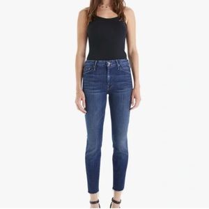 Like New. Worn once. Mother The Looker ankle jeans. River Rile wash. Size 30